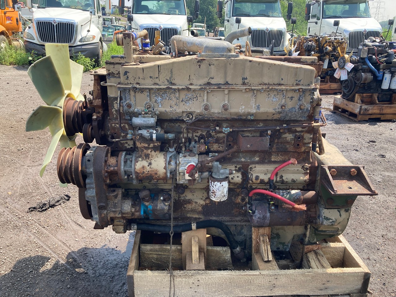 1980 Cummins NTC400 Big Cam Diesel Engine w/Jakes